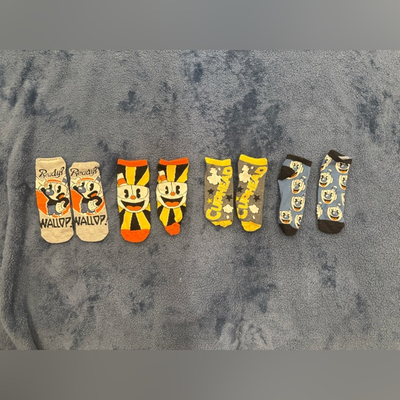 Gray Cartoon Socks - Picture 5 of 5